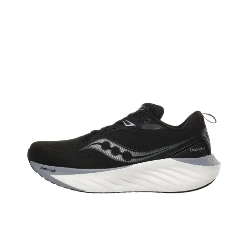 saucony Women's Triumph 22 Wide 'Black White'