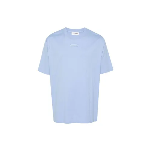 Lanvin T-Shirts Men Cornflower Blue