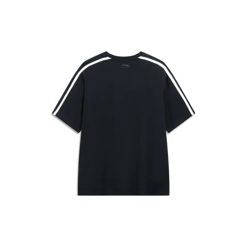 LiNing Sports Life Collection T Shirt Unisex Black-1