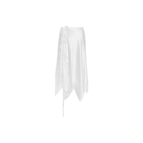 Chloé Casual Long Skirts Women's Milk White