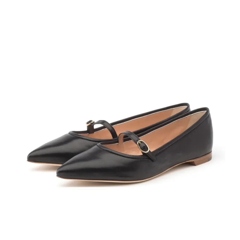 Rupert Sanderson Ina Casual Single Shoes Women's Black-3
