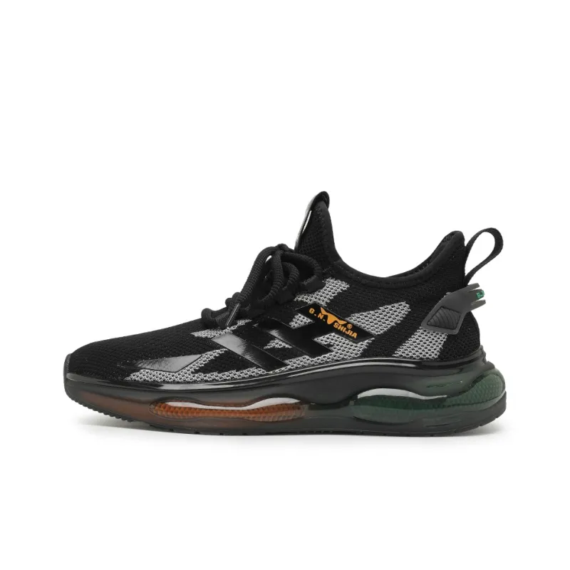 G.N.SHIJIA Casual Shoes Men Low Top Black/White-0