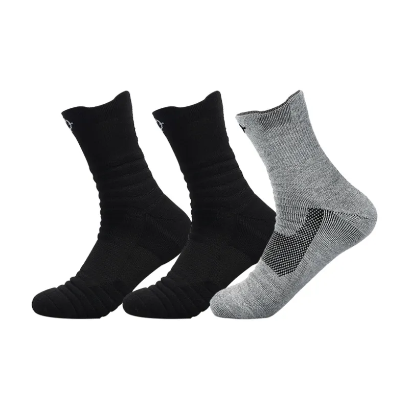 RIGORER Mid Calf Socks Unisex Solid Color-23