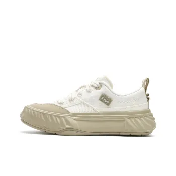 FILA Fosso Low Top Canvas Shoes Women's Milk White