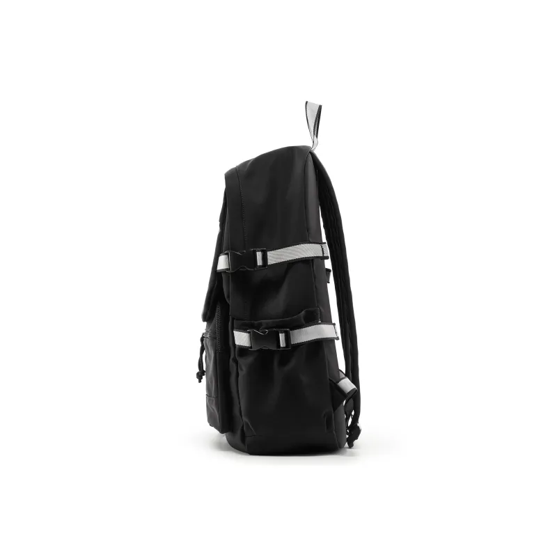 WONHOX Fabric Backpacks Laptop Bags Backpack Regular Unisex Black/Haze Blue/Royal Blue-3