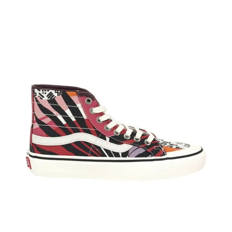Vans SK8 Hi Sf Multicolor Red White Orange-1