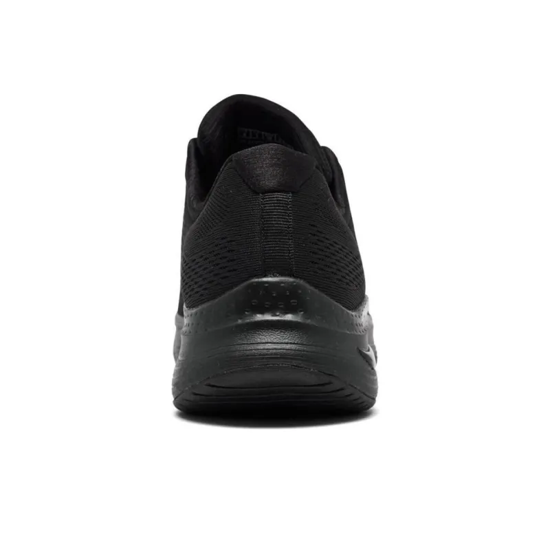 Skechers Go Walk Arch Fit Hands Free Slip Ins Cushioning Wear Resistant Low Top Casual Shoes Men's Black-5