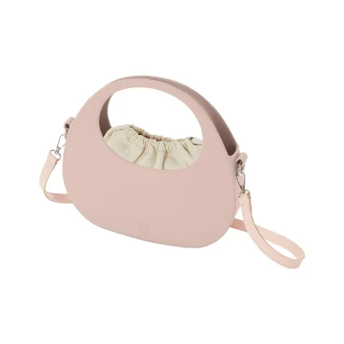 O Bag Thermoplastic Compound Handbag Women's Smoke Pink