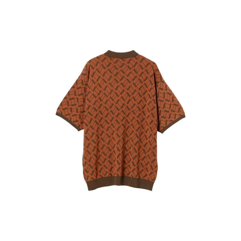 Beams Polo Shirts Men Orange-1