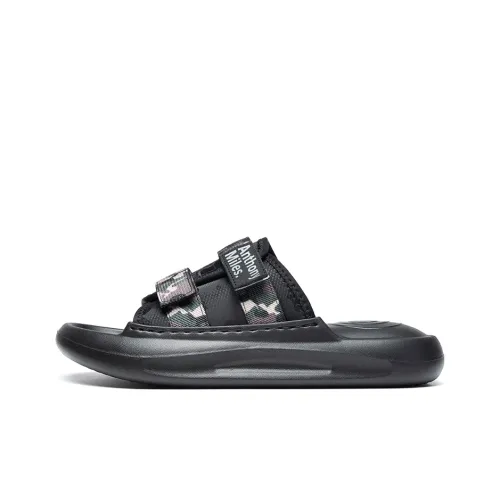Anthony Miles Slide Slippers Men's Black