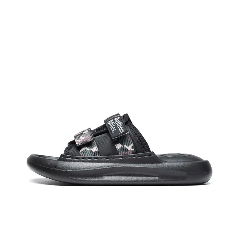Anthony Miles Slide Slippers Men's Black-0
