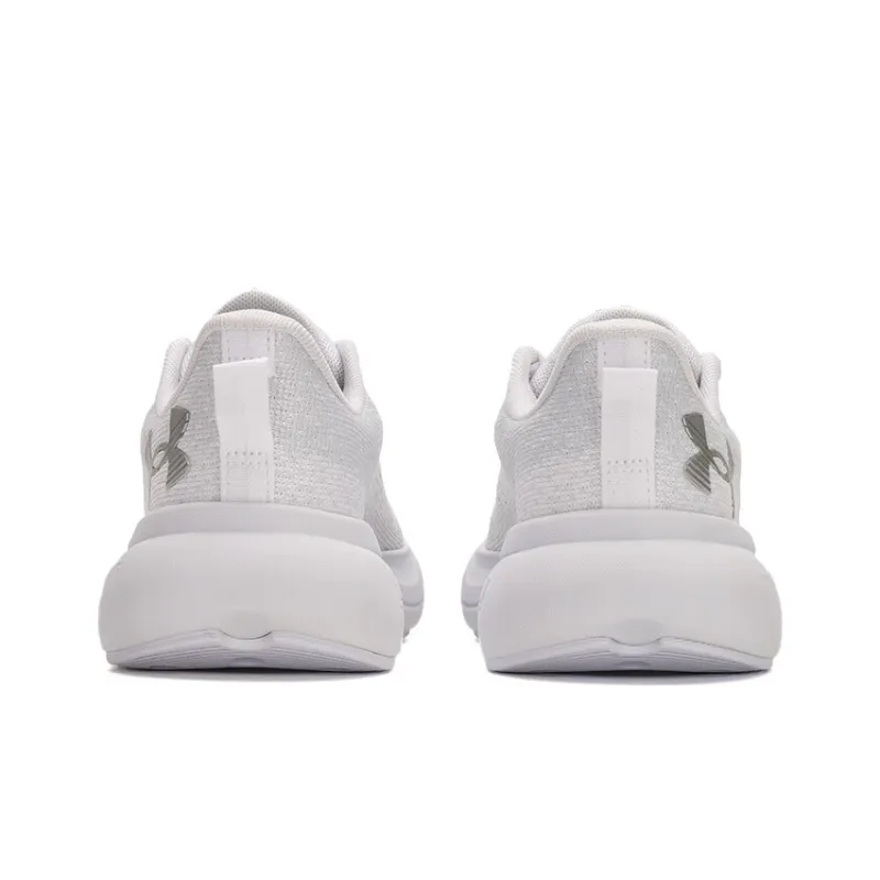 Under Armour Infinite 1 Cushioned Anti Slip Wear Resistant Breathable Lightweight Low Top Running Shoes Women's White-3