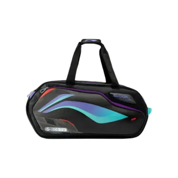 LiNing Badminton Racket Bags Holds 3 Pcs Fashion Trend Backpack Black Unisex
