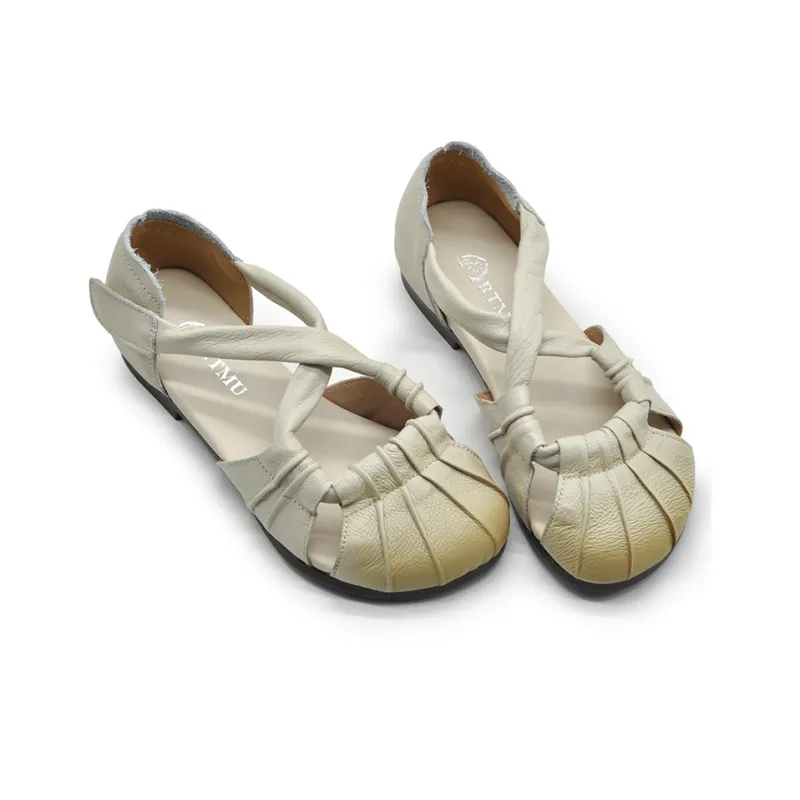 ARTMU Roman Sandals Flat Women's-4