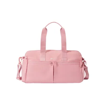 Keep Nylon Gym Bag Large Size Unisex Classic Black/Dusty Pink/Cool Gray