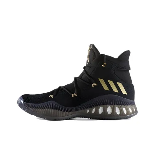 Adidas Crazy Explosive Basketball Shoes Men High-Top Raven