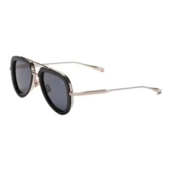Valentino Titanium Acetate Aviator Sunglasses Unisex Gold