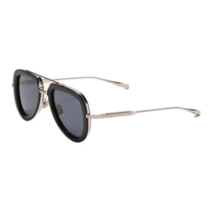 Valentino Titanium Acetate Aviator Sunglasses Unisex Gold-0