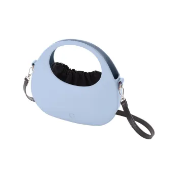 O Bag Thermoplastic Compound Portable Crossbody Bag Shoulder Bag Women's Sky Blue