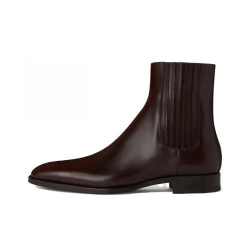 DSQUARED2 Zip-up Leather Ankle Boots