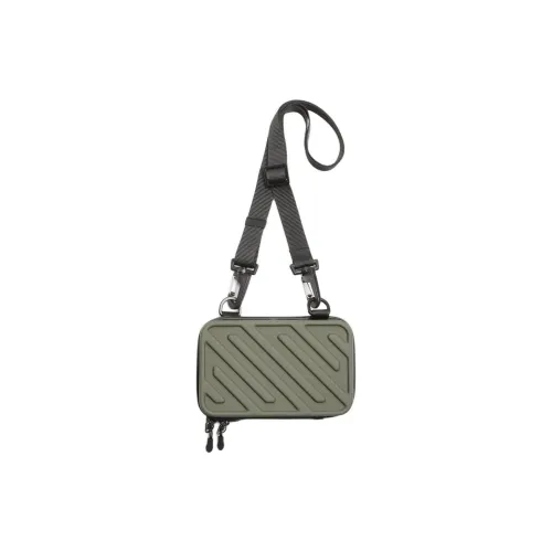 ZARA Crossbody Bags Khaki Green