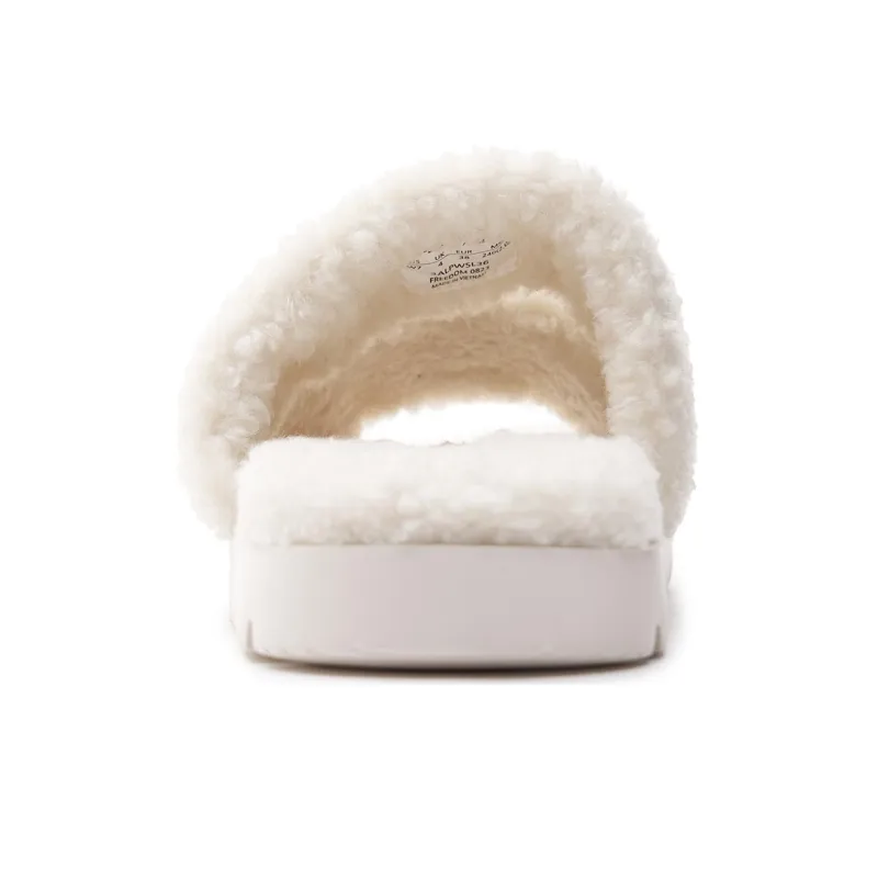 MLB Slipper Odor Resistant Abrasion Resistant Slide Slippers Women's White-3