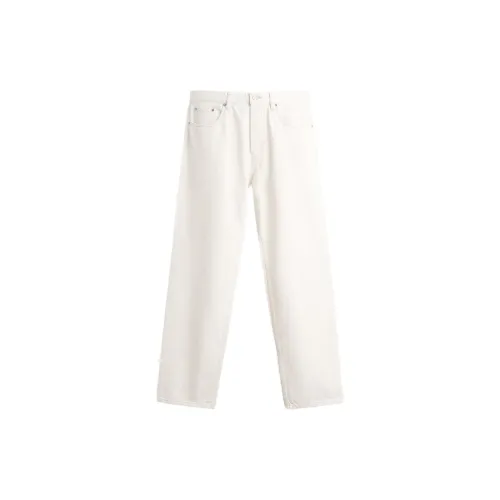 ZARA Jeans Men Frosted White