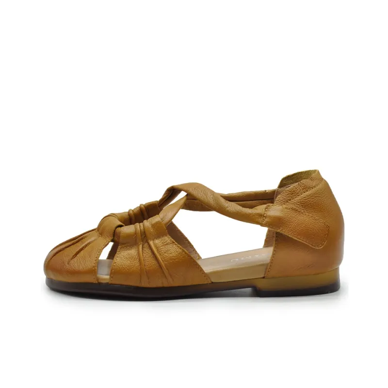 ARTMU Roman Sandals Flat Women's-10