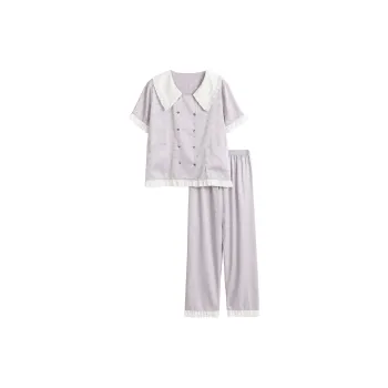 WANANNI Pajama Set Women's Light Purple