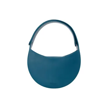 O Bag Thermoplastic Compound Handbag Shoulder Bag Women's Lake Blue