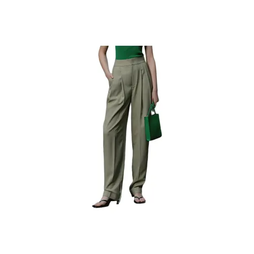 Roselingling Casual Pants Women's Lime Green