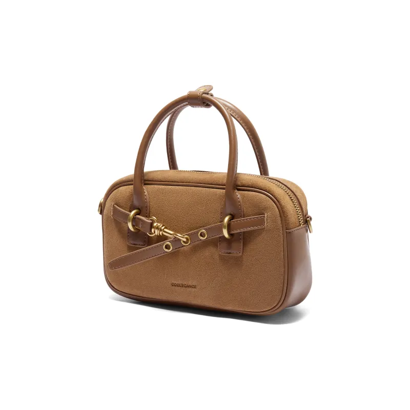 BELLE Premium Texture One Shoulder Handbag Medium Size Women's Multicolor-1