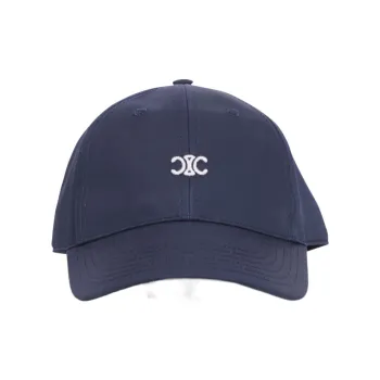 CELINE Triomphe Baseball Cap In Cotton