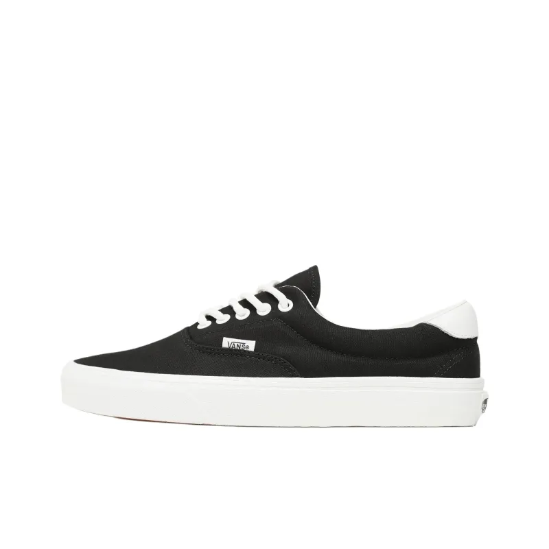 Vans Era Slip Resistant And Breathable Low Top Canvas Shoes Unisex Black-0