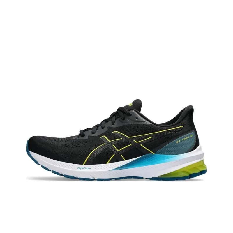 Asics GT 1000 12 Black Bright Yellow-0
