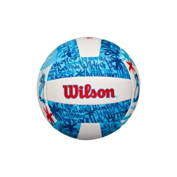 Wilson Synthetic Leather Size 3 Volleyball Unisex Blue/White/Red