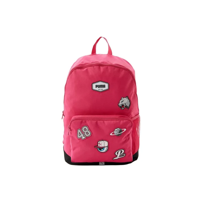PUMA Fabric Backpack Regular Unisex Garnet Rose-0