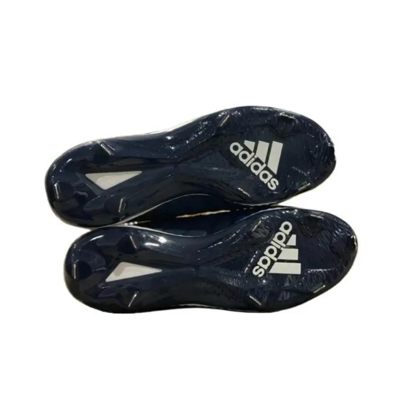 Adidas Purehustle 3 IC/IN Cushioning Wear Resistant Soccer Shoes Women's Blue White-4