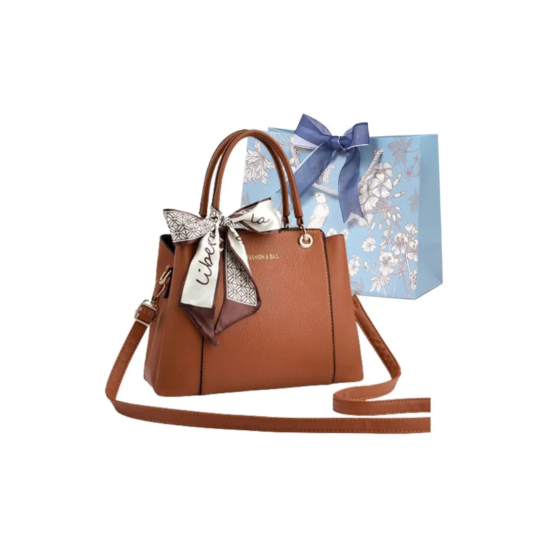 REDOO PU One Shoulder Handbag Women's Pink/Blue/Black/Apricot/Earth Yellow/Brown-13