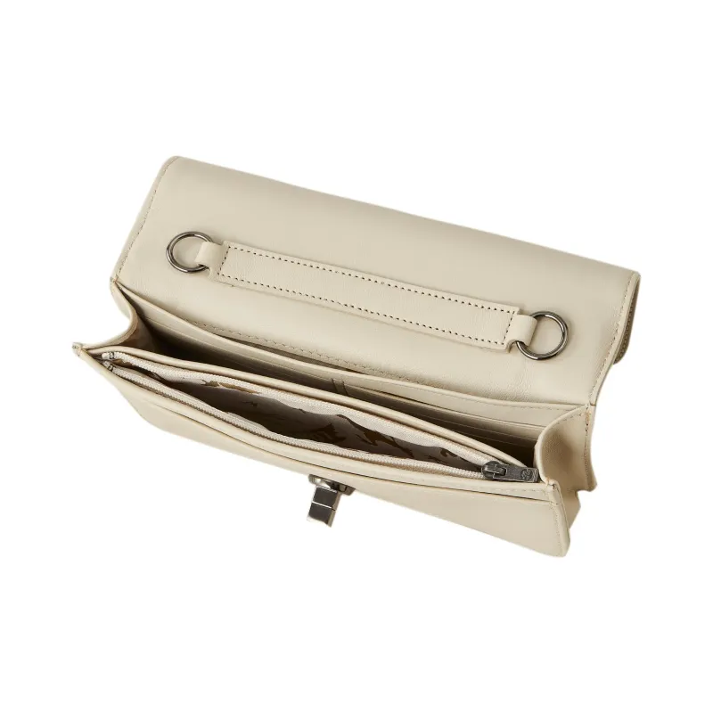 LONGCHAMP Leather Shoulder Bag, Crossbody Bag Women's Earth Yellow-3
