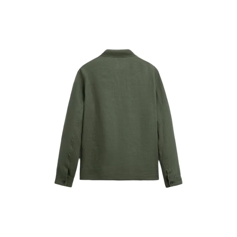 ZARA Jackets Men Khaki-1