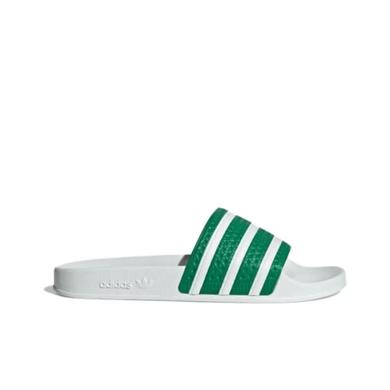 Adidas Adilette Slide Green Cloud White-1