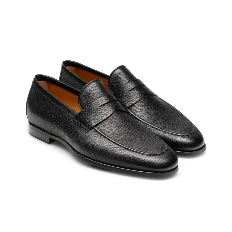 Magnanni Diezma II Loafers Men's Black-2