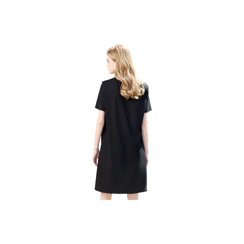 TOUCH Short Sleeved Dresses Women's Black-1