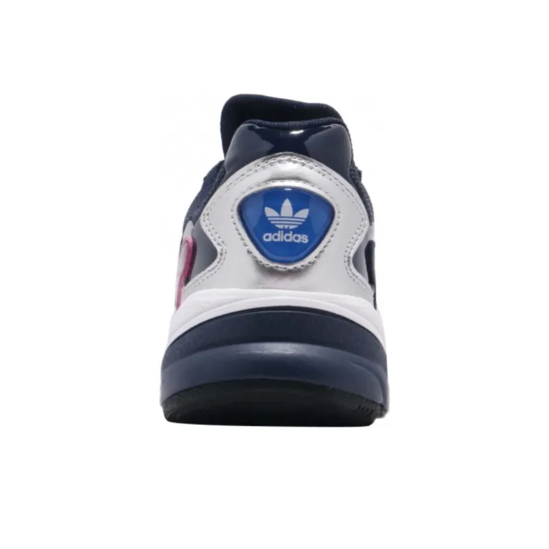 Adidas Falcon Collegiate Navy Silver Metallic Women's-3