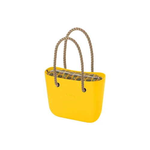 O Bag Thermoplastic Compound Handbag Regular Women's Yellow