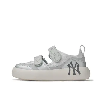 MLB Chunky Base Anti Slip Wear Resistant River Trekking Shoes Women's Silver Gray Black