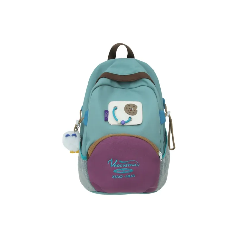 Moonshine Nylon Large Capacity Backpack Computer Backpack Unisex Multicolor-3