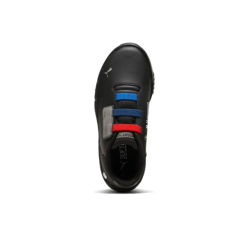 PUMA BMW M Motorsport Shock Absorbers With Slip Resistant Features Low Top Casual Shoes Unisex Black-3