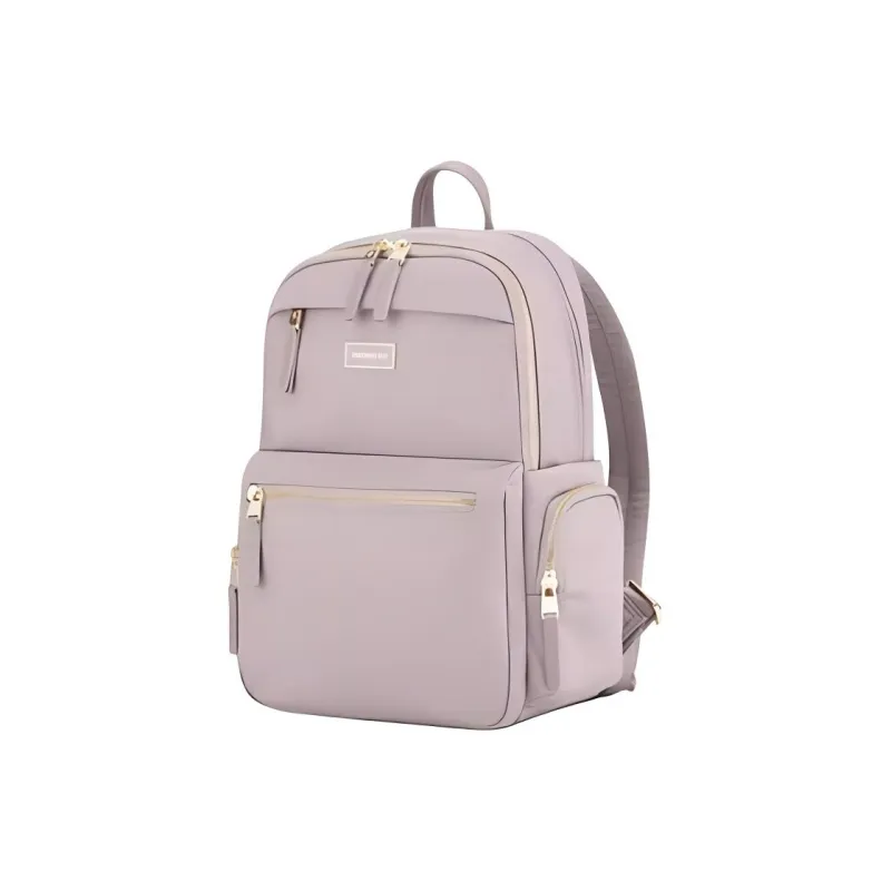 SAMSONITE Fabric Backpack Small Size Unisex Black/Antique Pink-7